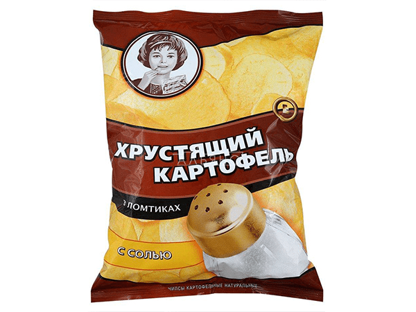 Картофельные чипсы "Девочка" 160 гр. в Старой Купавне