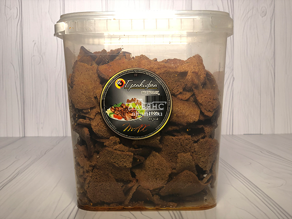 Ржаные гренки со вкусом шашлыка в Старой Купавне