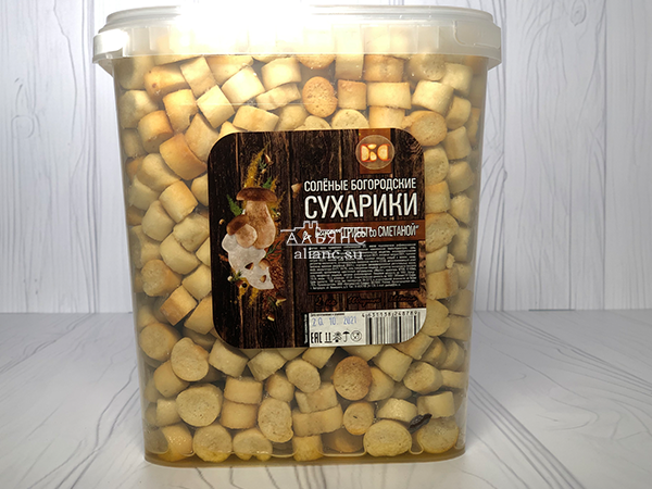 Сухарики с грибами и сметаной в Старой Купавне