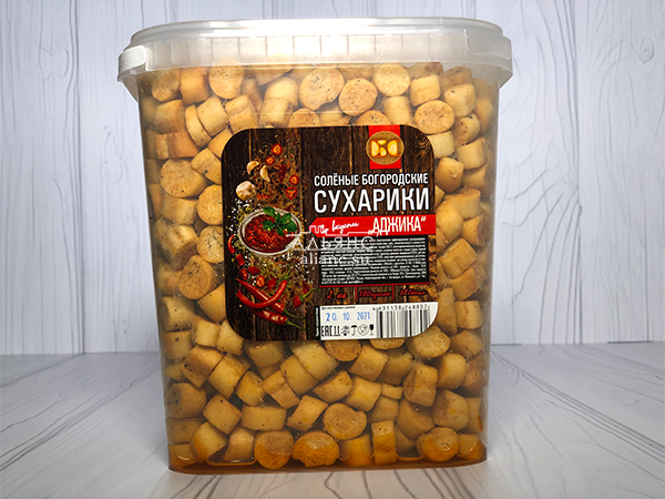 Сухарики с аджикой в Старой Купавне