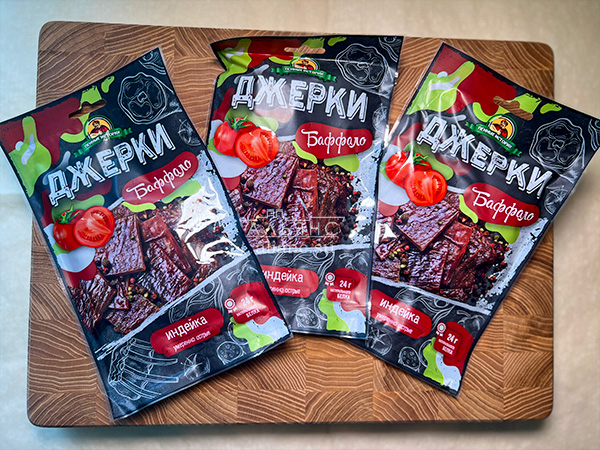 Джерки из индейки "Баффало" 45 гр. в Старой Купавне