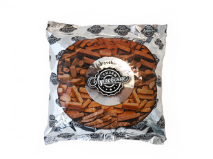 Сурские гренки Баварские колбаски (100 гр): Гренки пшеничные 