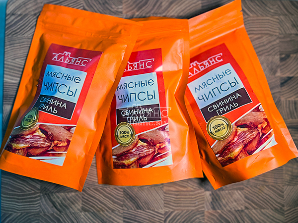 Мясо (АЛЬЯНС) вяленое свинина "Гриль" 50 гр. в Старой Купавне