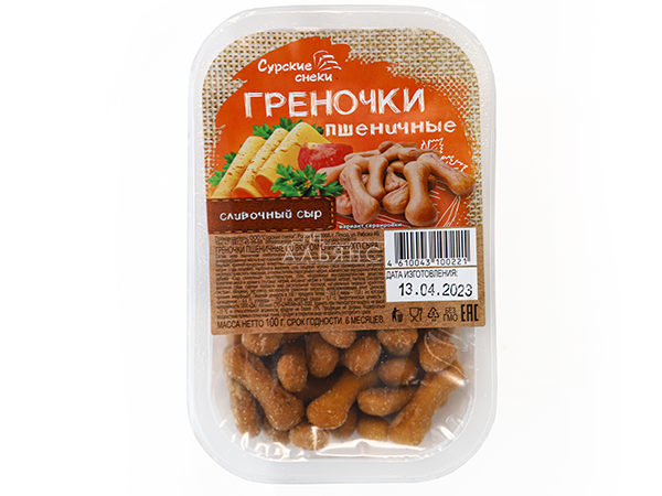 Сурские (ПШЕНИЧНЫЕ) Сливочный сыр (100 гр) в Старой Купавне
