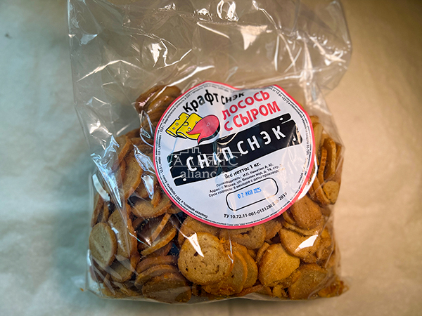 Снапсы ПШЕНИЧНЫЕ "Лосось с сыром" в Старой Купавне