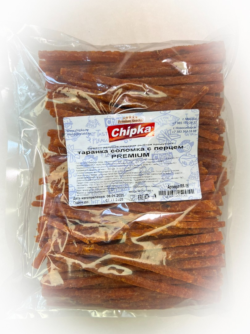 Таранка с перцем (соломка) (Chipka ПРЕМИУМ) в Старой Купавне