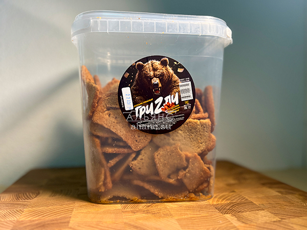 Ведро Ржаные гренки со вкусом Крылышки Барбекю (1 кг) в Старой Купавне