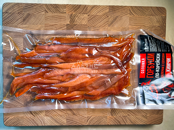 Горбуша соломка по-корейски в Старой Купавне