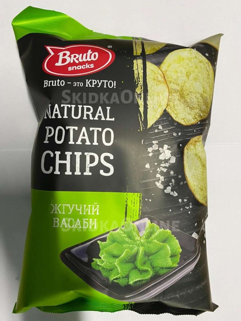 Картофель «Бруто» со вкусом васаби 70 гр. в Старой Купавне