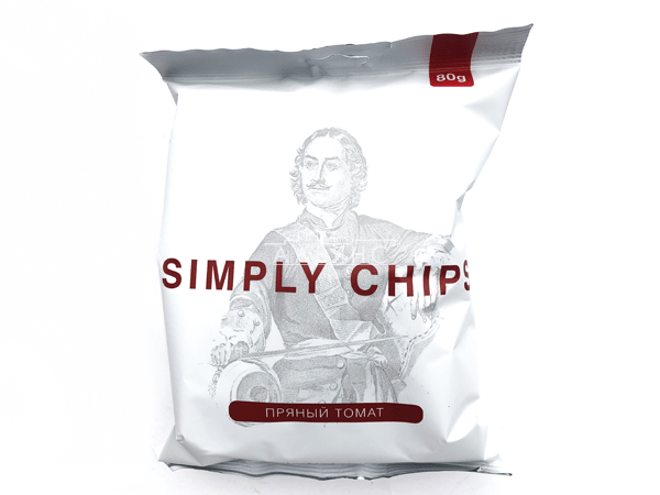 Картофельные чипсы "Simple chips" Пряный томат 80 гр. в Старой Купавне